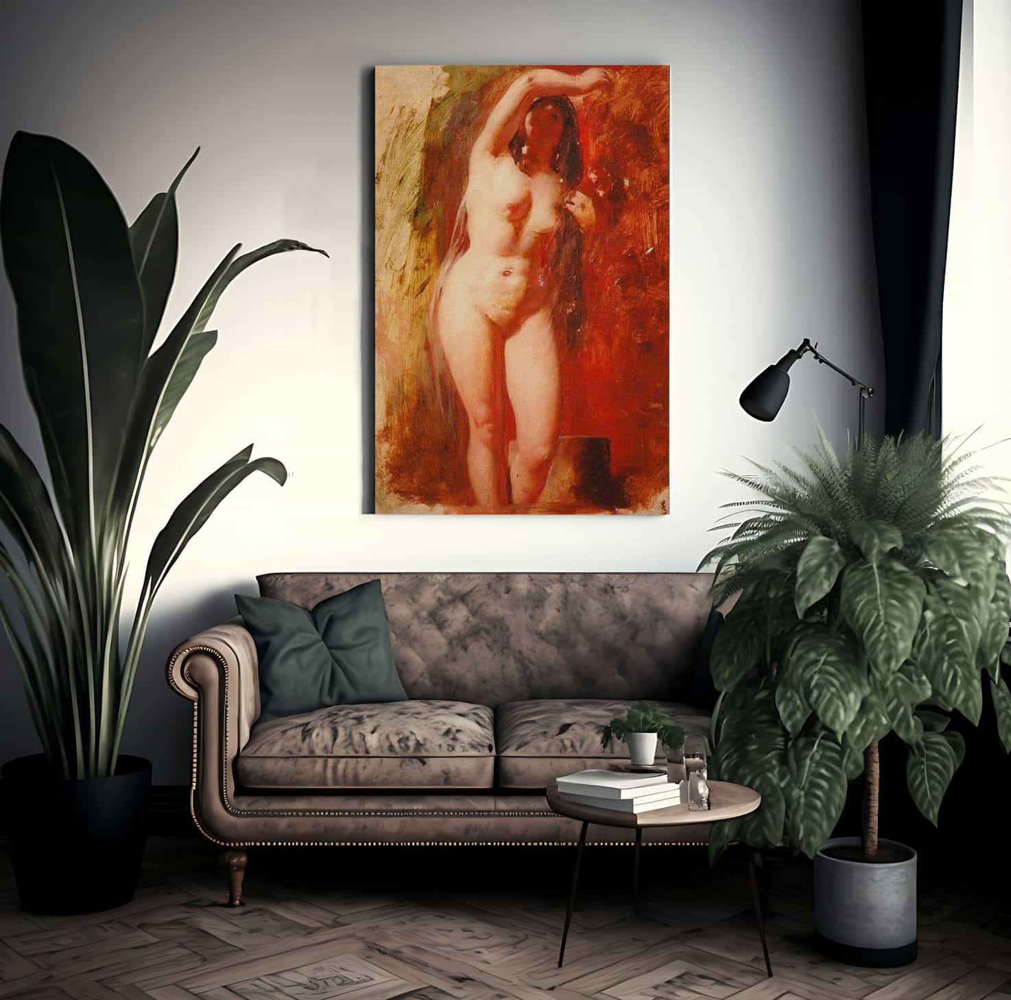 Standing Female Nude 3 By William Etty - Image 2