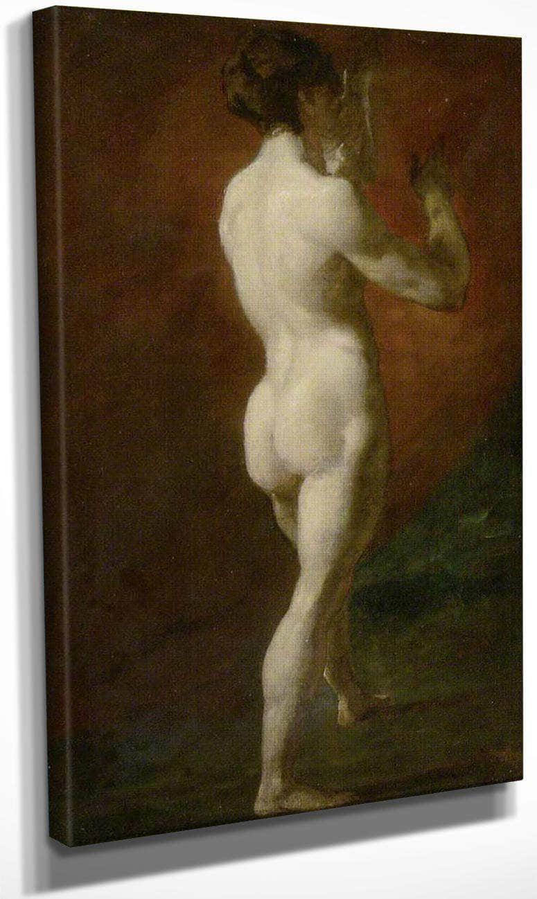 Standing Female Nude Seen From Behind By William Etty - Image 4