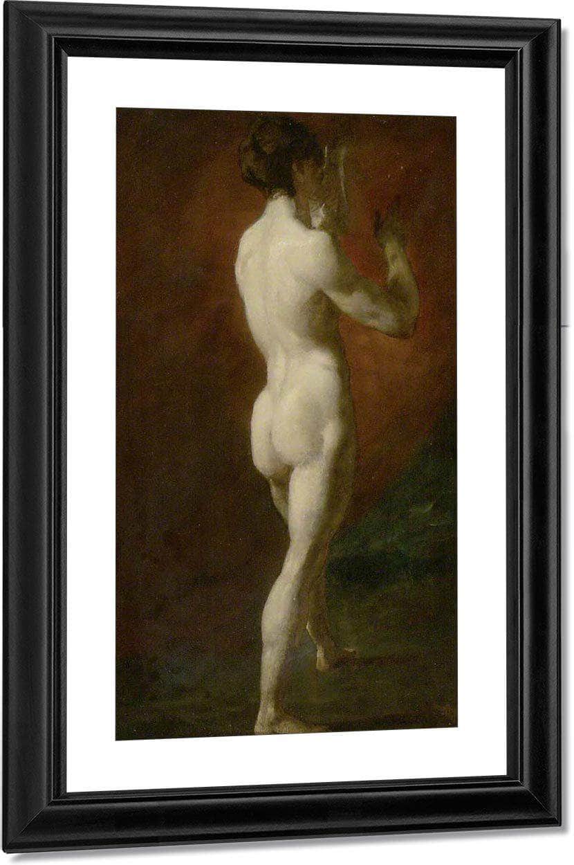 Standing Female Nude Seen From Behind By William Etty - Image 5