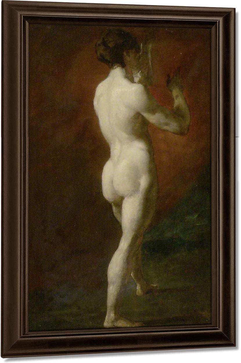 Standing Female Nude Seen From Behind By William Etty - Image 7