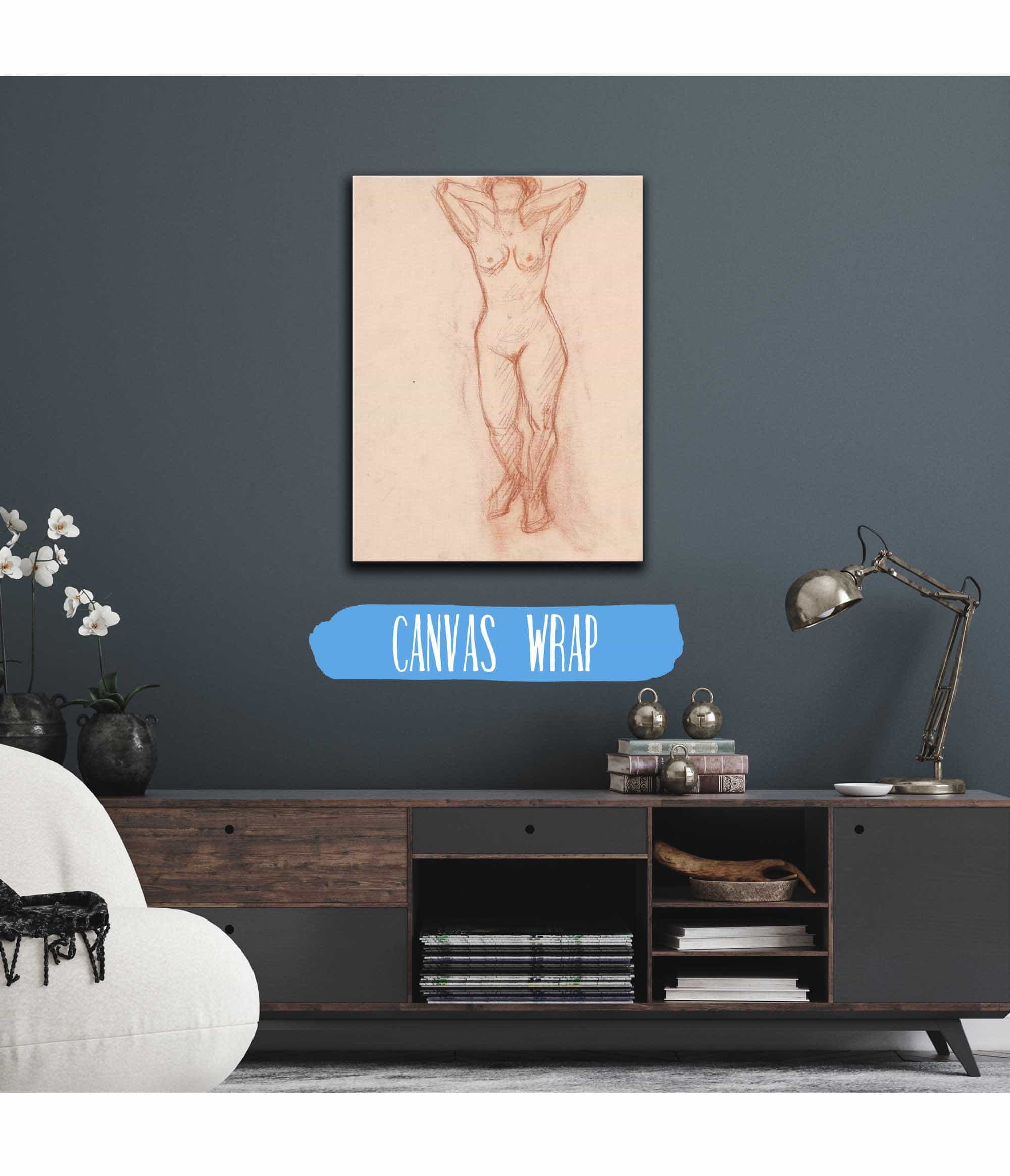 Standing Nude by Jules Schmalzigaug - Image 3