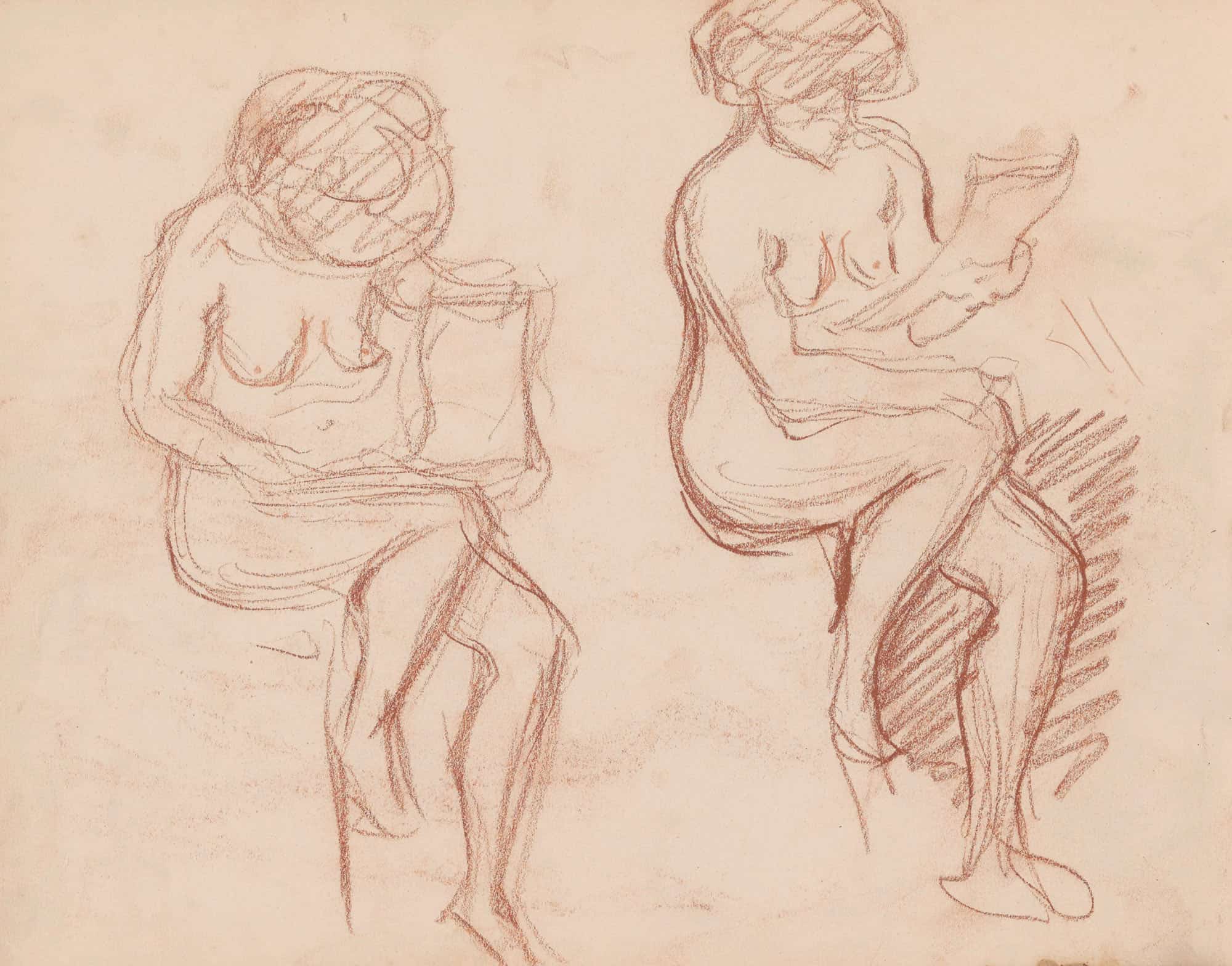 Standing Nude by Jules Schmalzigaug - Image 8