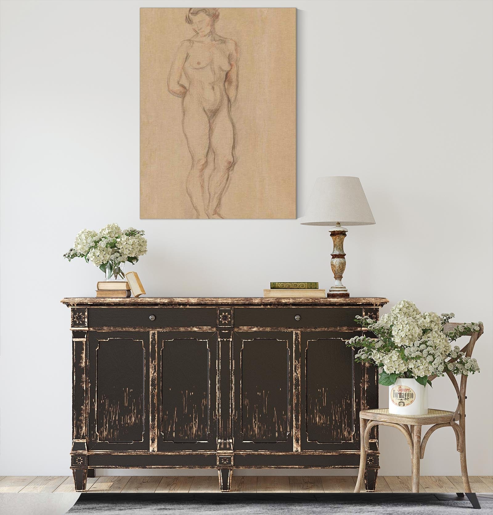 Standing Nude by Zygmunt Waliszewski - Image 4