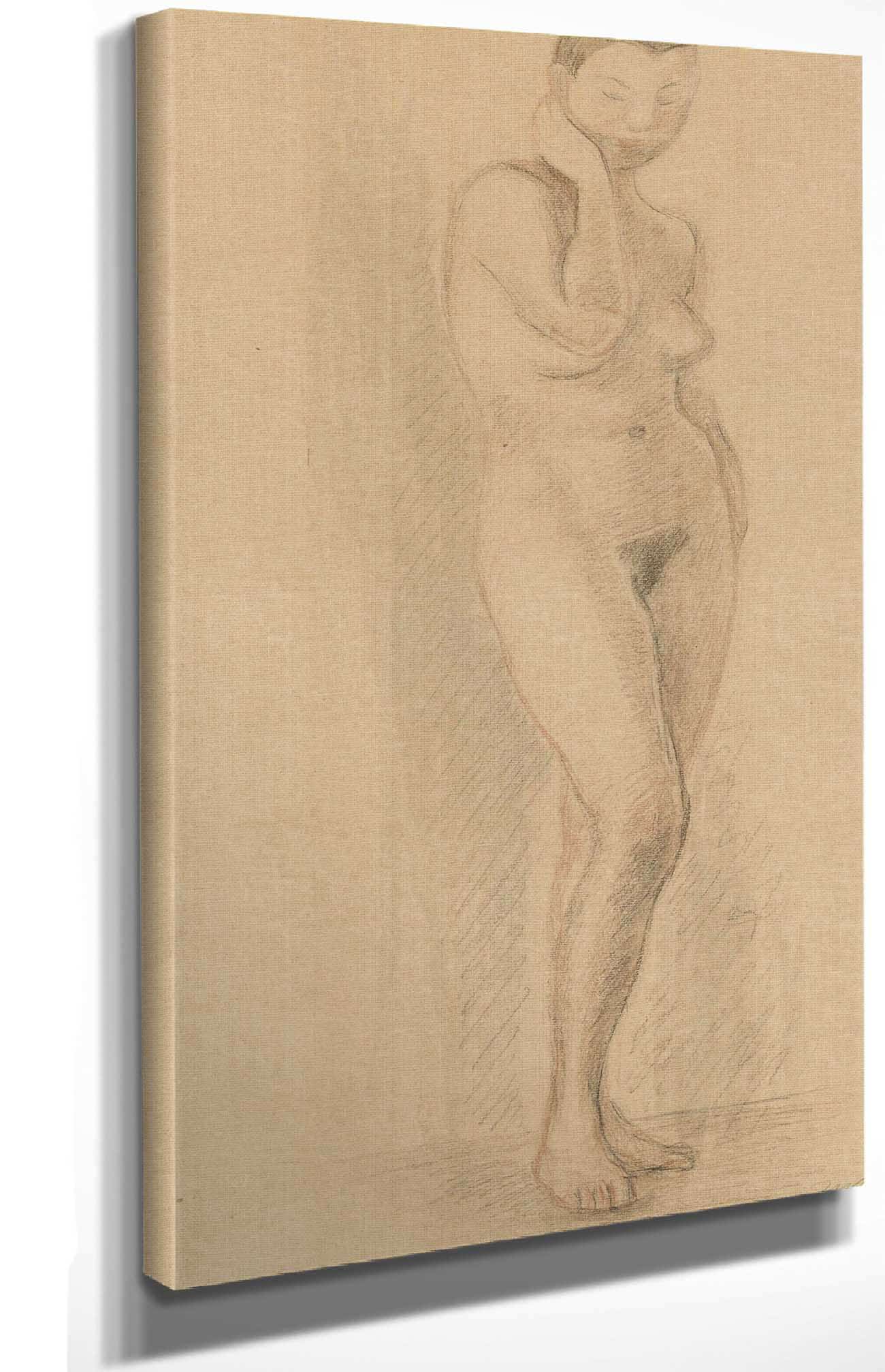 Standing Nude Iv by Zygmunt Waliszewski - Image 3