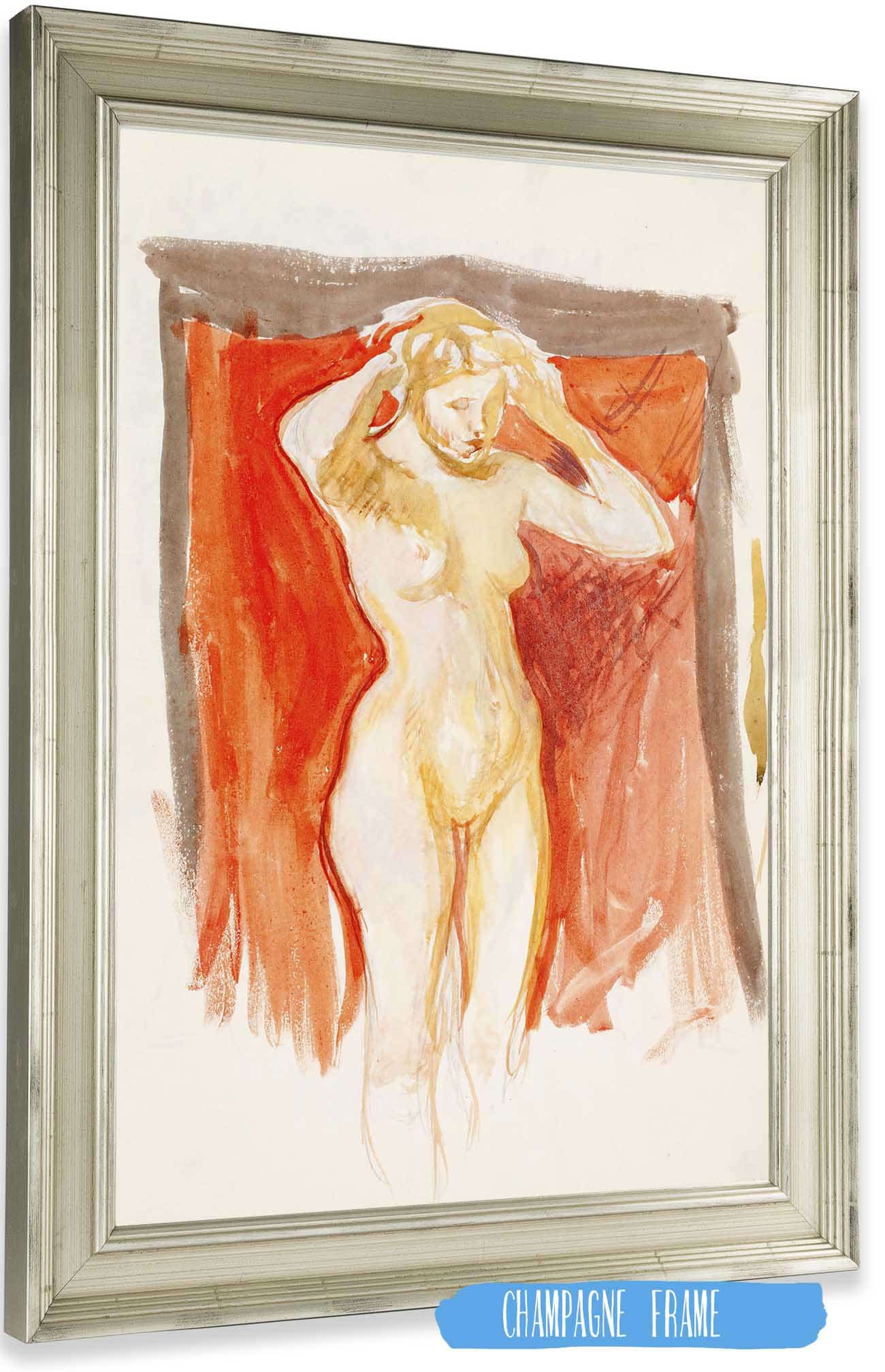 Standing Nude Model by Magnus Enckell