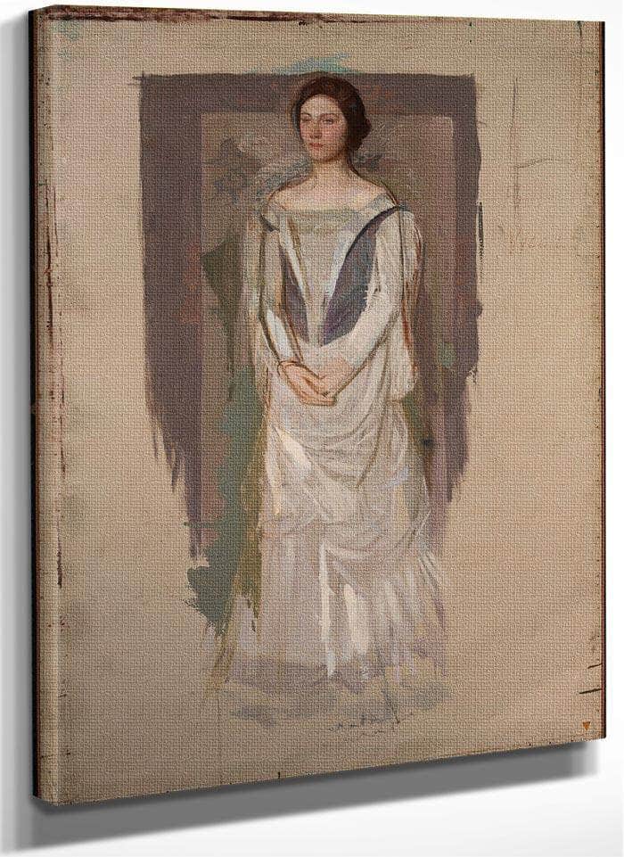 Standing Woman By Abbott Handerson Thayer