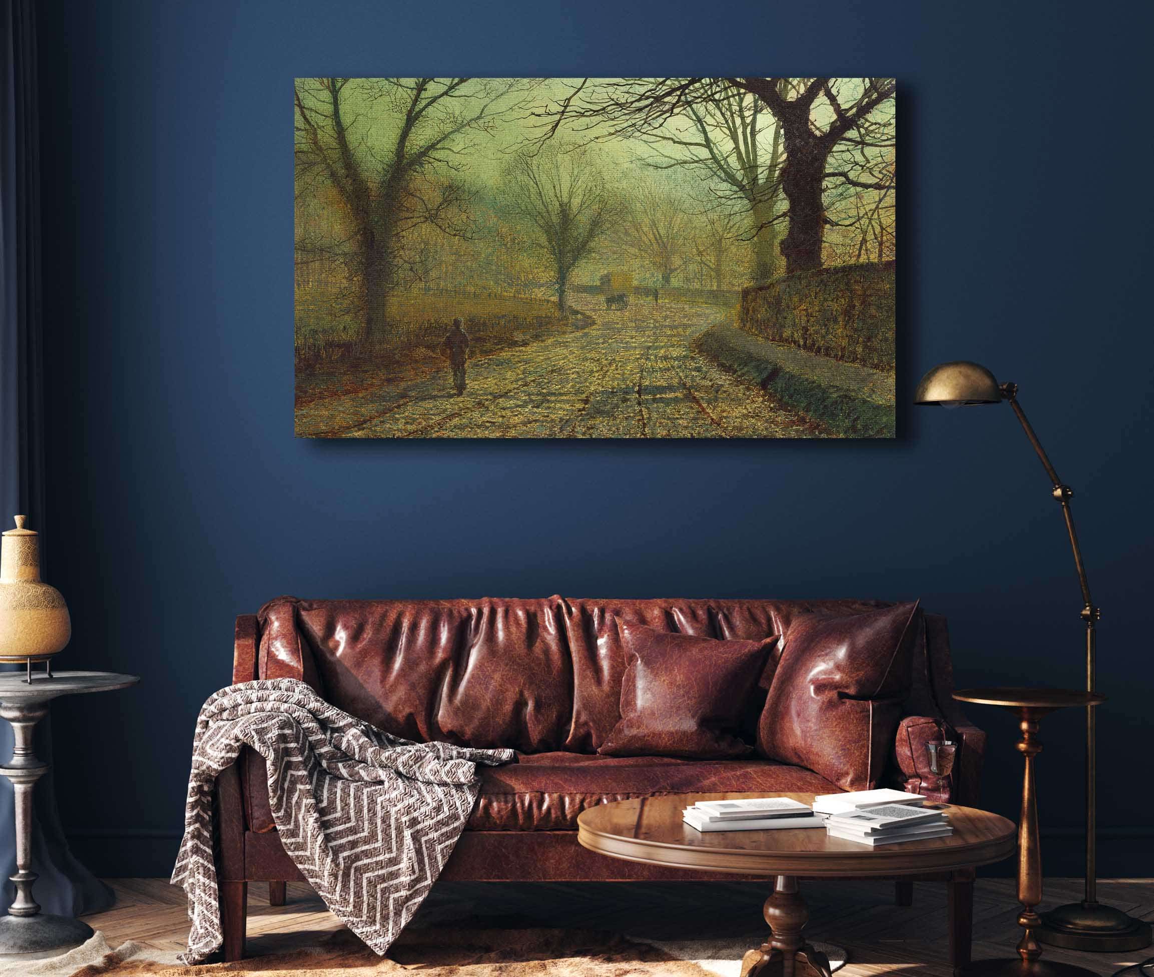 Stapleton Park Near Pontefract by John Atkinson Grimshaw - Image 4