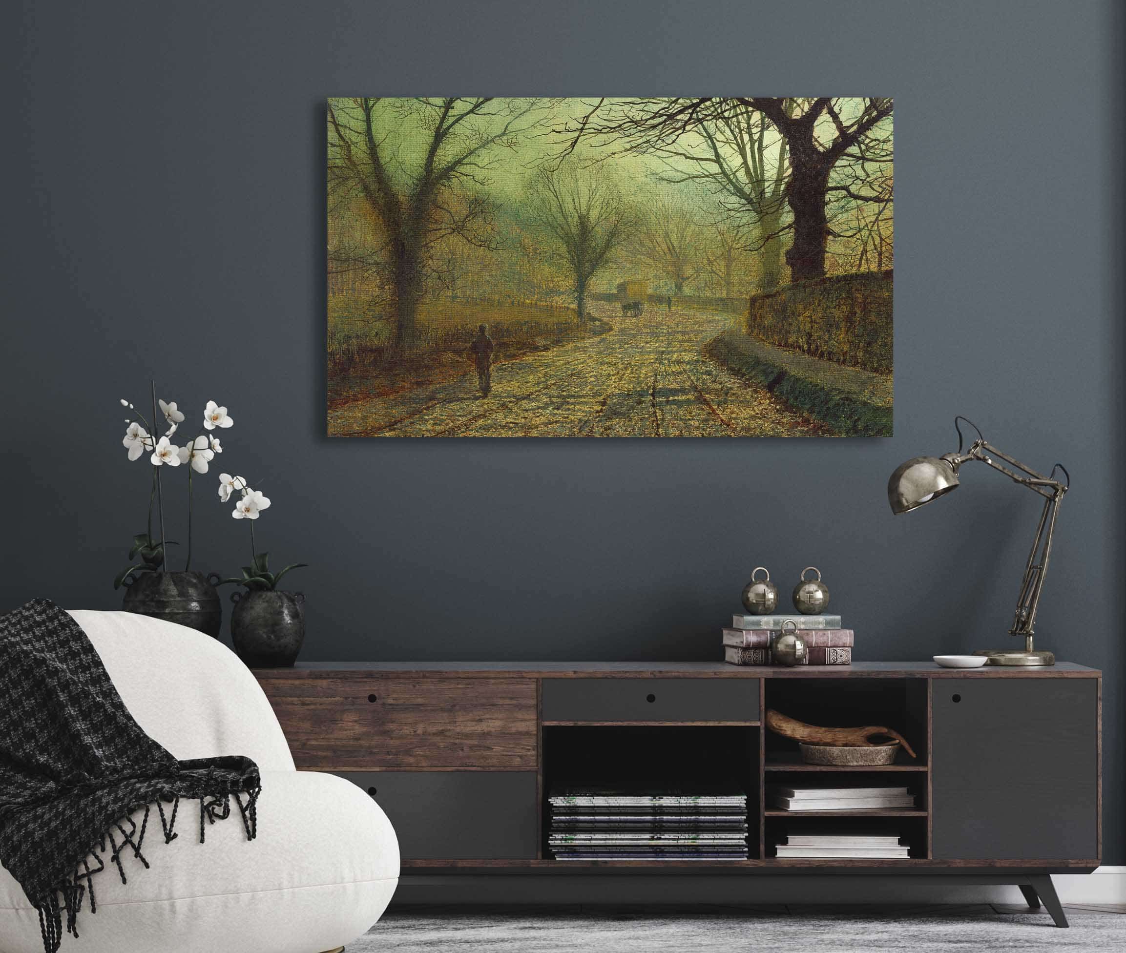 Stapleton Park Near Pontefract by John Atkinson Grimshaw - Image 5