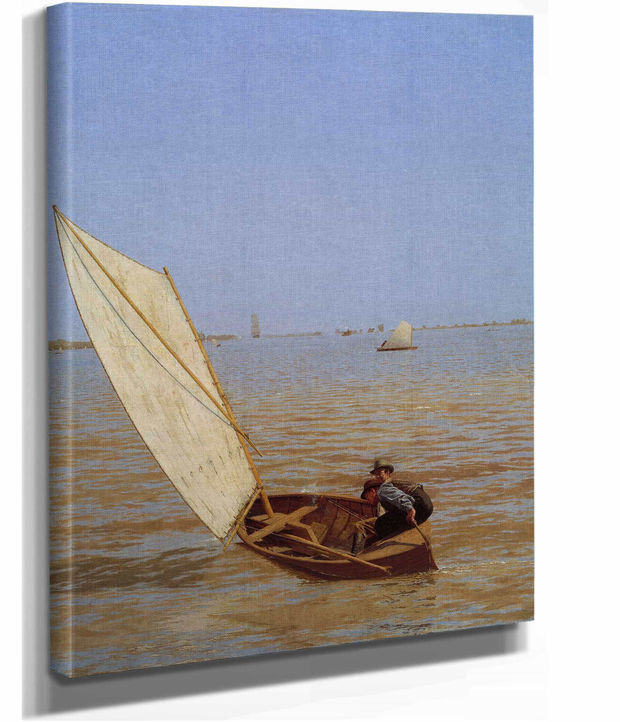 Starting Out After Rail by Thomas Eakins - Image 2
