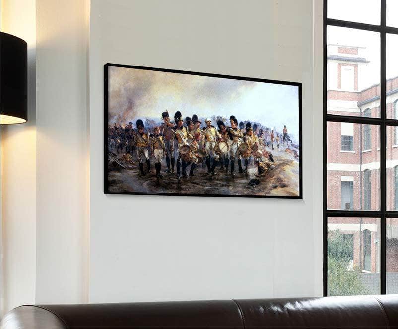 Steady The Drums And Fifes Painting Elizabeth Thompson Canvas Art - Image 4