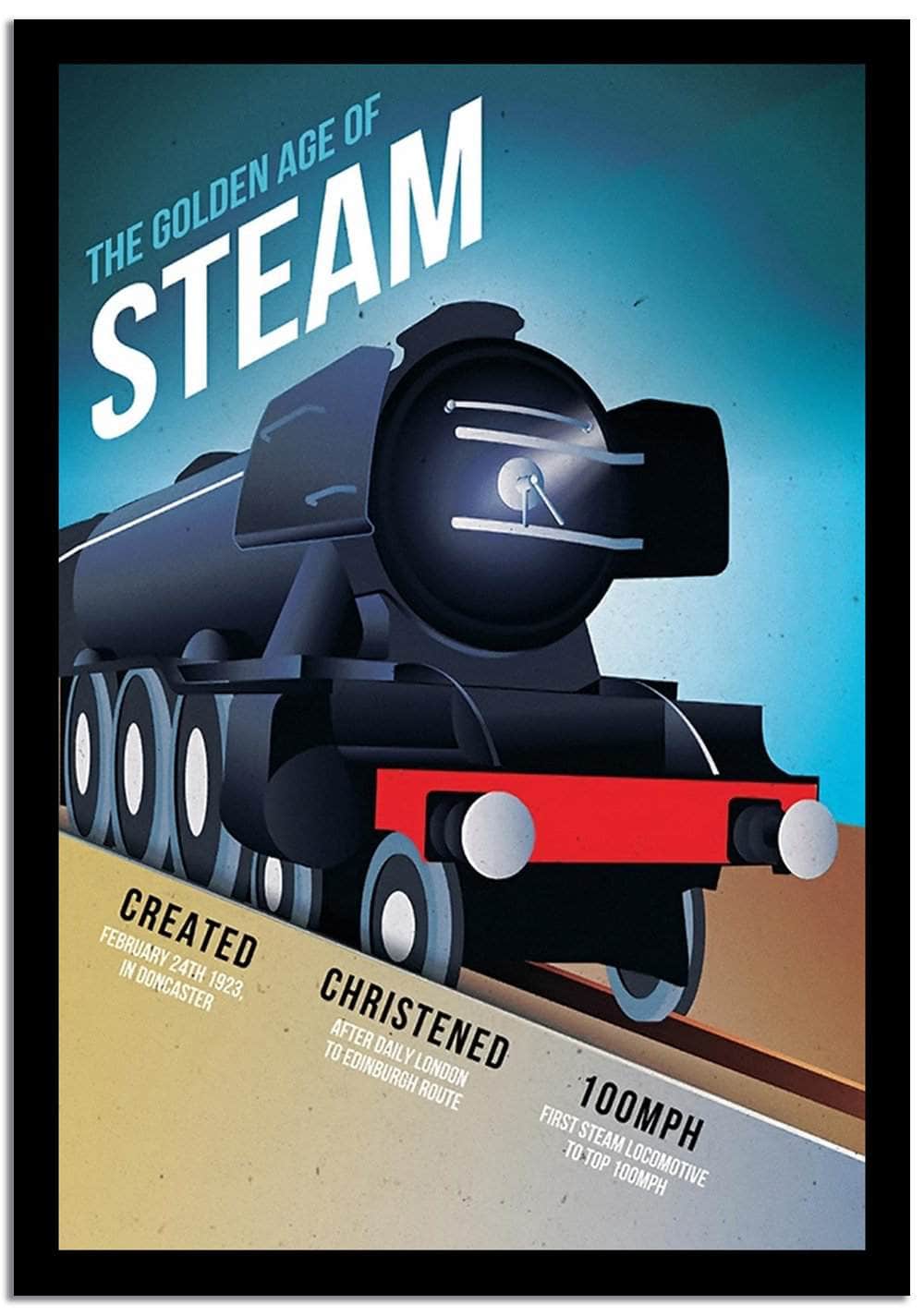 Steam Vintage Poster - Image 2