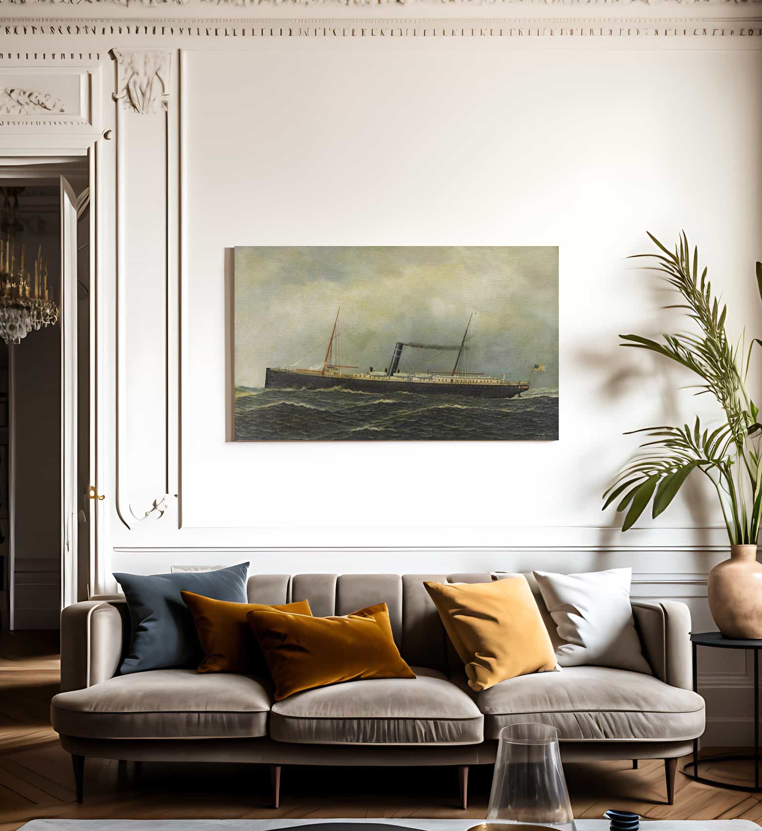 Steamship Seguranca 1902 By Antonio Jacobsen - Image 3