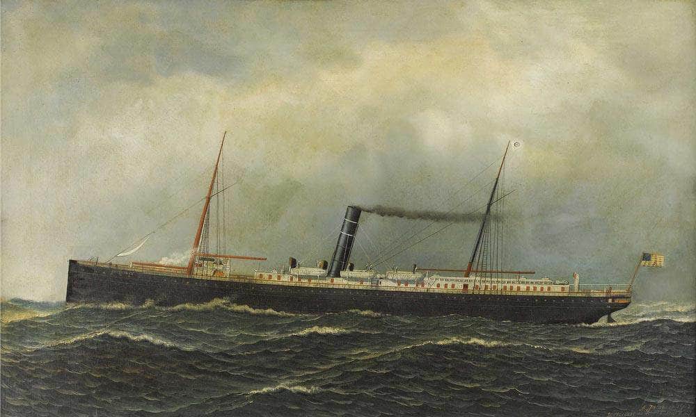 Steamship Seguranca 1902 By Antonio Jacobsen - Image 7