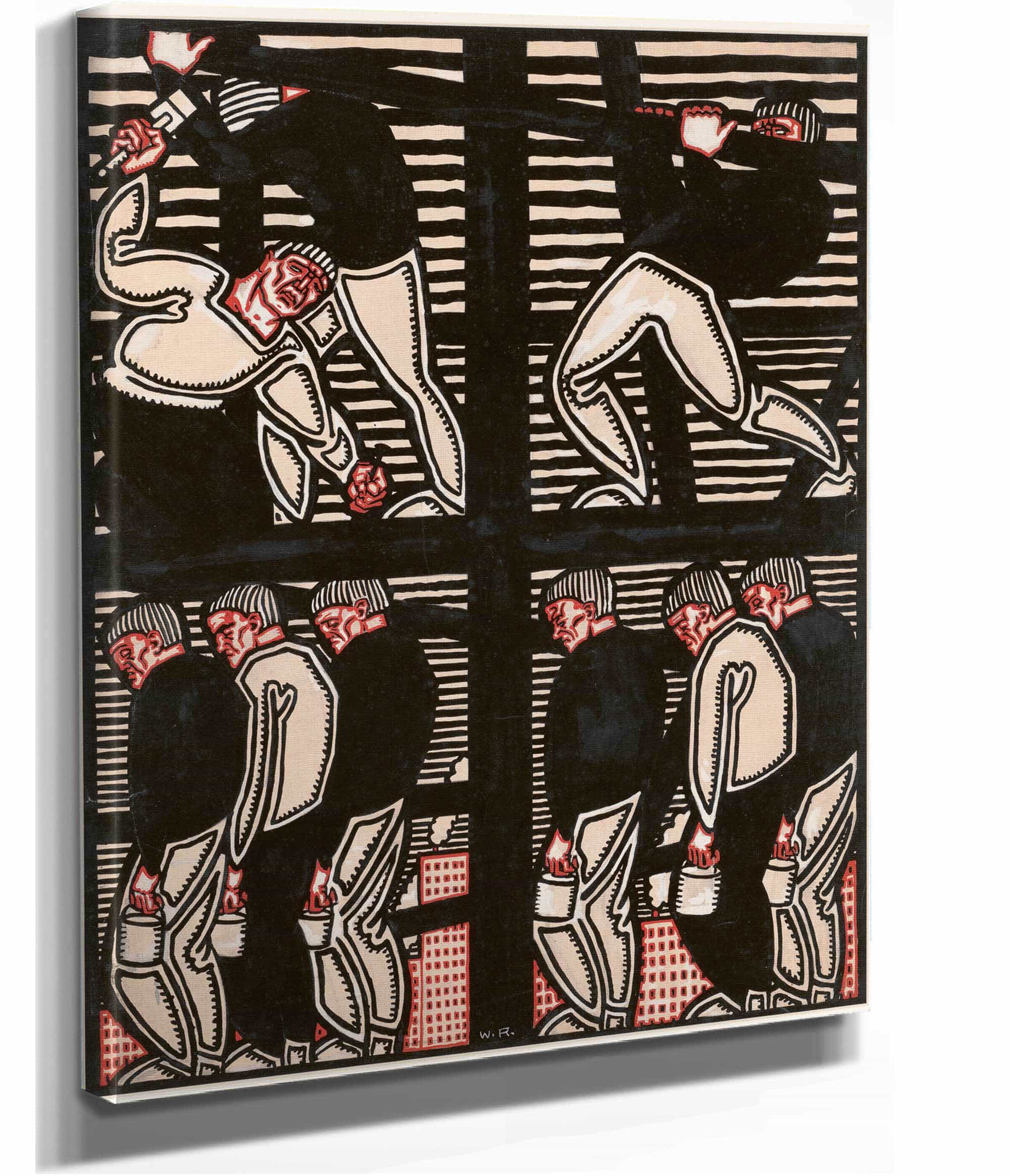 Steel Workers by Winold Reiss - Image 2
