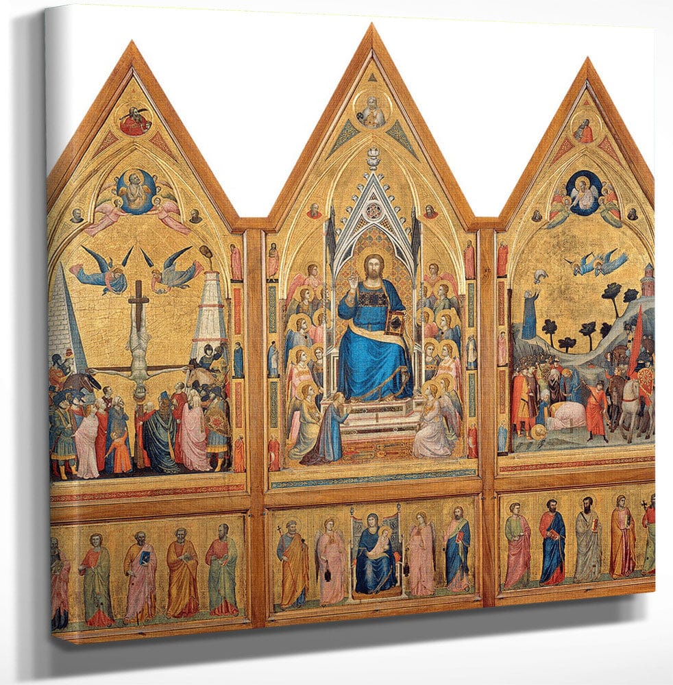 Stefaneschi Triptych 1320 By Giotto Di Bondone
