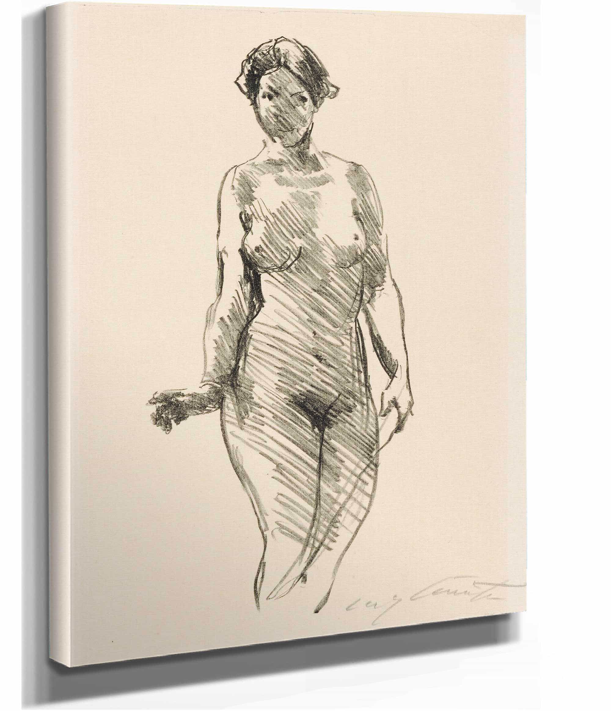 Stehender Akt by Lovis Corinth - Image 2