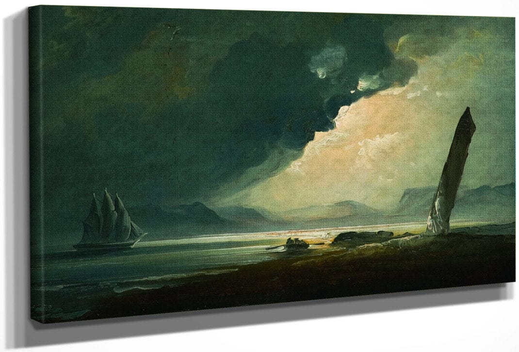 Steigen 1849 By Peder Balke