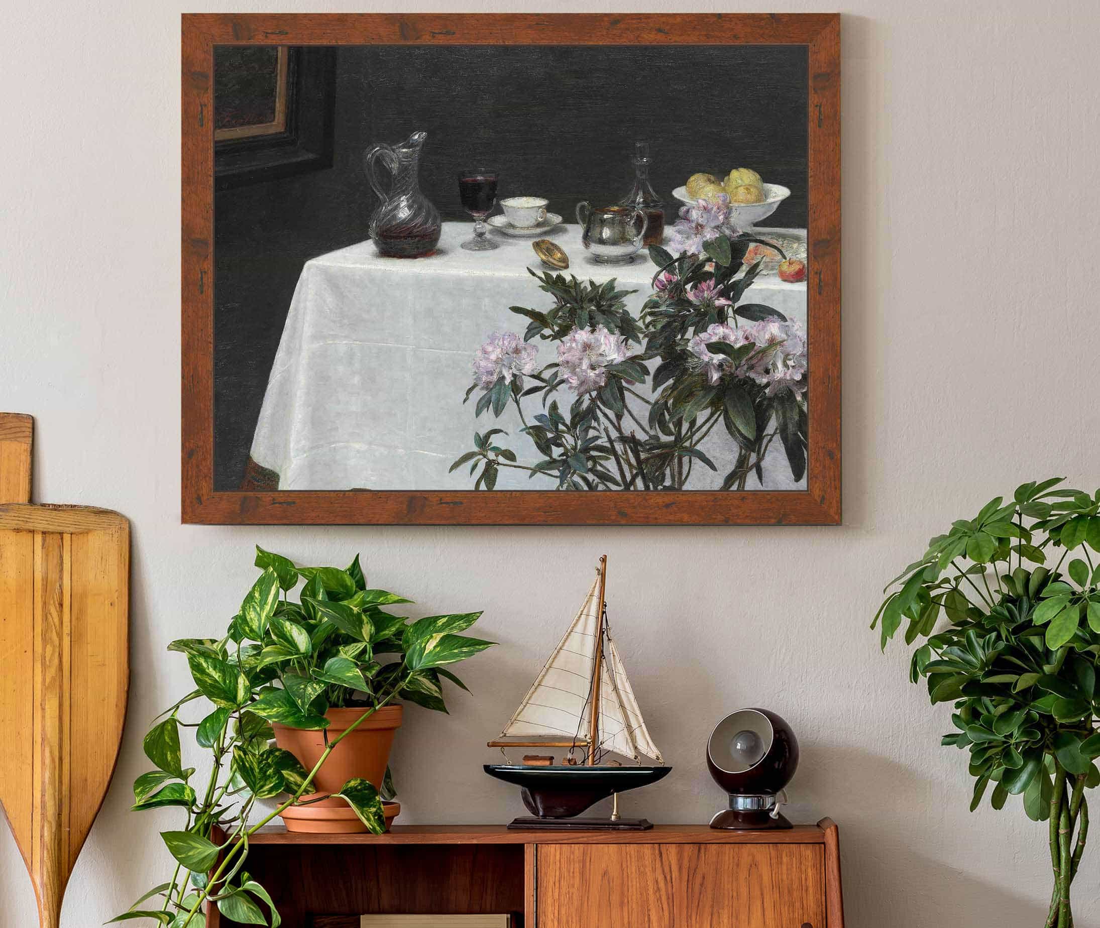 Still Life Corner Of A Table by Henri Fantin Latour - Image 3