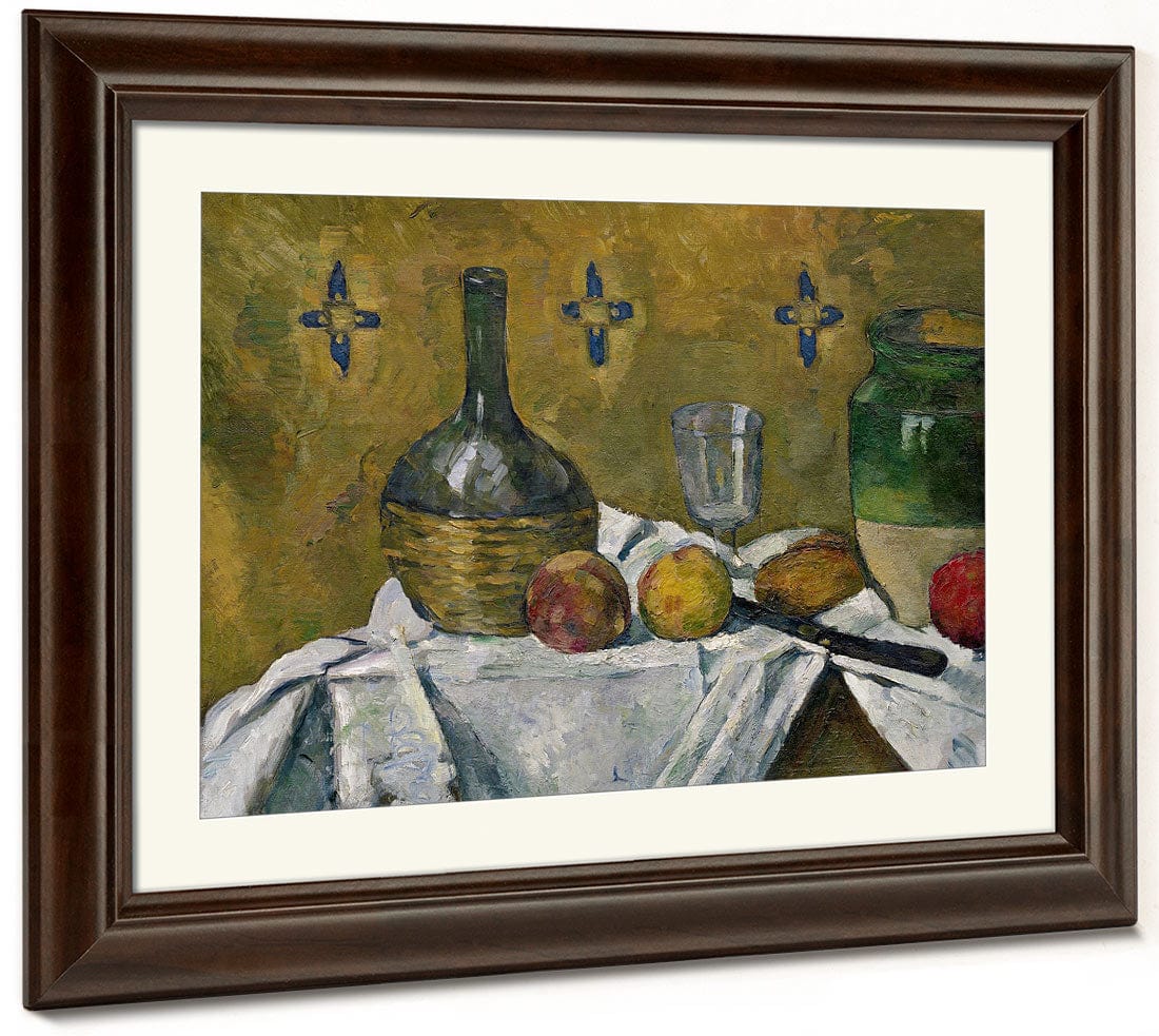 Still Life Flask, Glass And Jugs By Paul Cezanne - Image 3