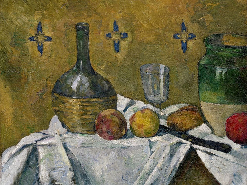 Still Life Flask, Glass And Jugs By Paul Cezanne - Image 5