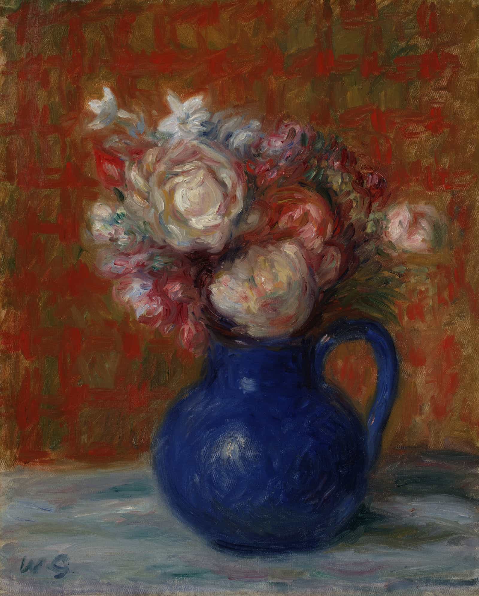 Still Life "French Bouquet" by William James Glackens - Image 4