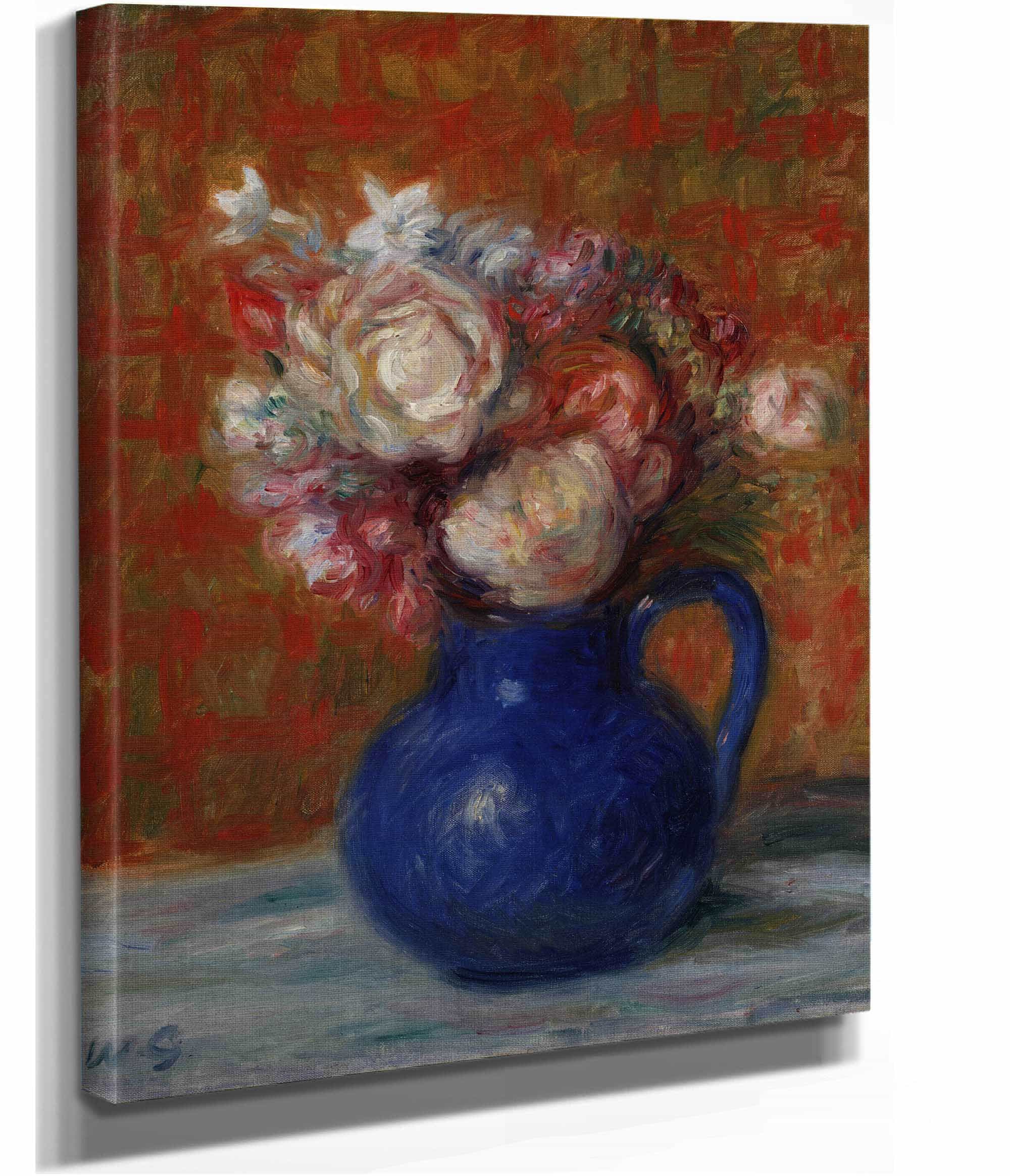 Still Life "French Bouquet" by William James Glackens - Image 5