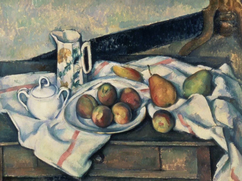 Still Life Of Peaches And Pears 1 By Paul Cezanne - Image 7
