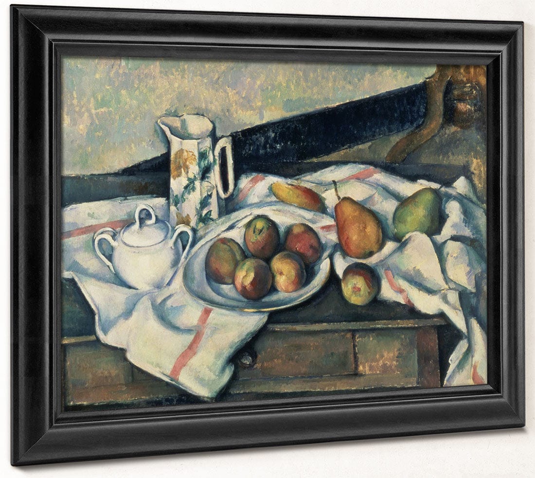 Still Life Of Peaches And Pears 1 By Paul Cezanne - Image 8
