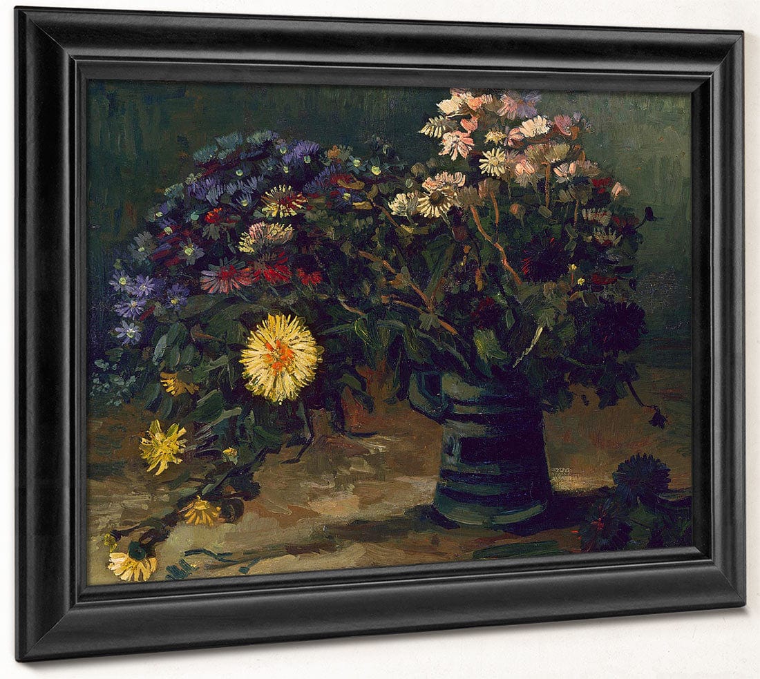 Still Life With A Bouquet Of Daisies By Vincent Van Gogh - Image 8