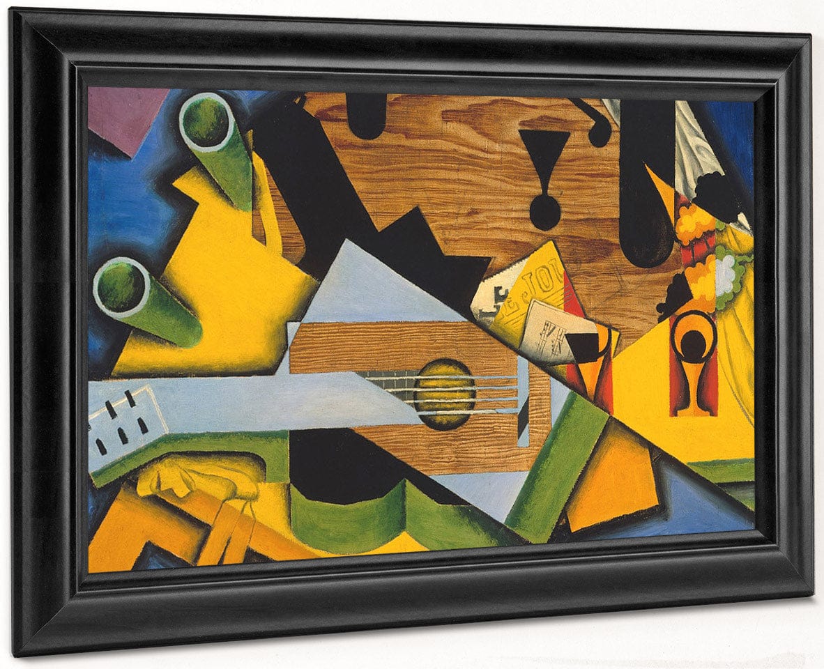 Still Life With A Guitar By Juan Gris - Image 8