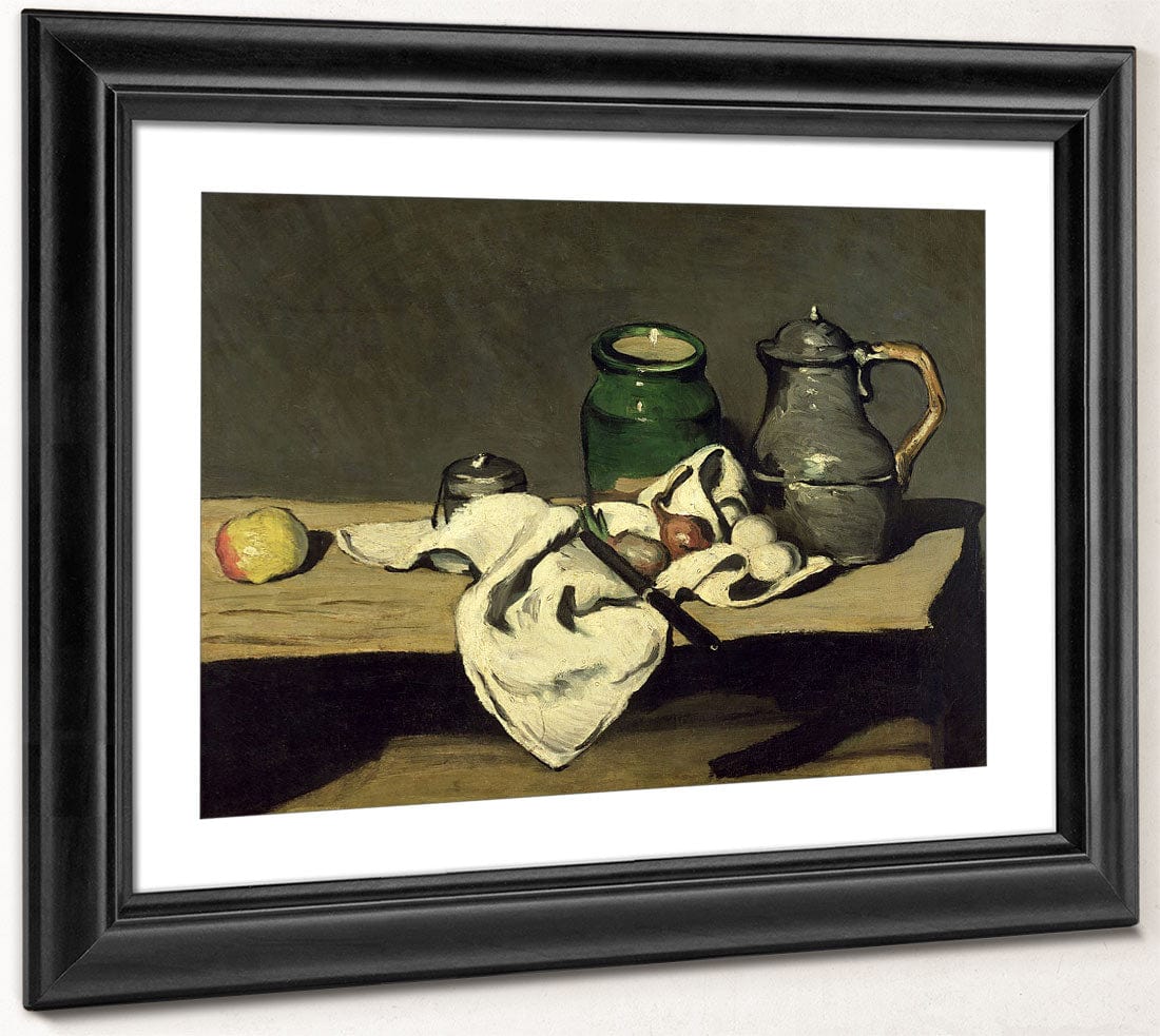 Still Life With A Kettle By Paul Cezanne - Image 4