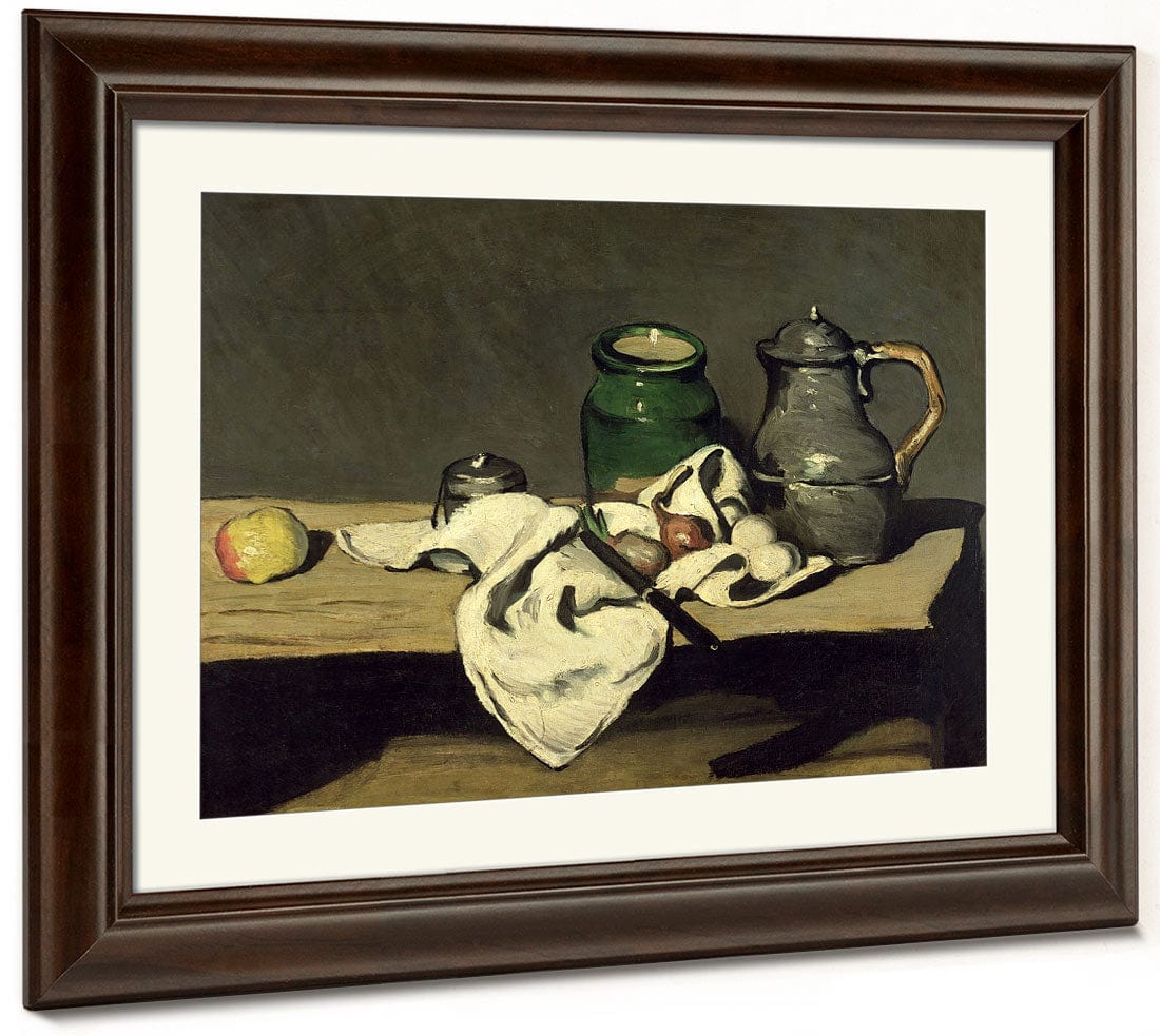 Still Life With A Kettle By Paul Cezanne - Image 5