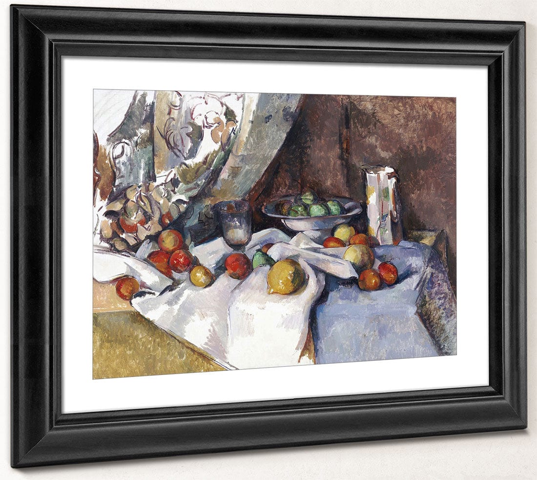 Still Life With Apples 1 By Paul Cezanne - Image 4