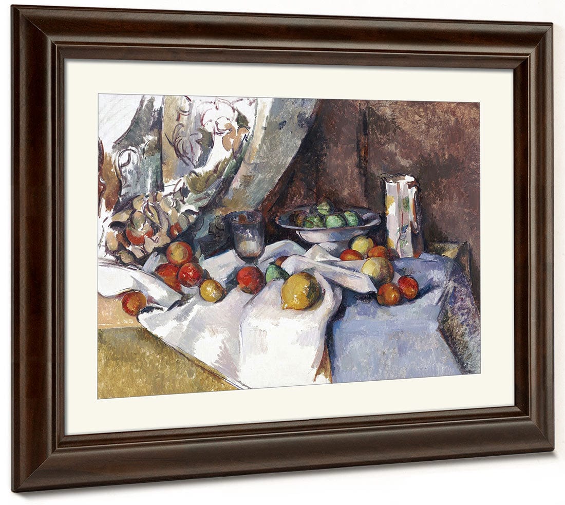 Still Life With Apples 1 By Paul Cezanne - Image 5
