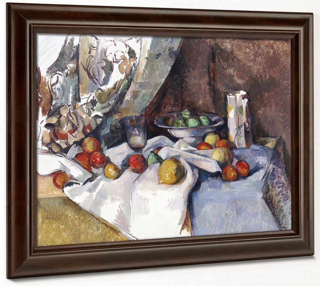 Still Life With Apples 1 By Paul Cezanne - Image 6