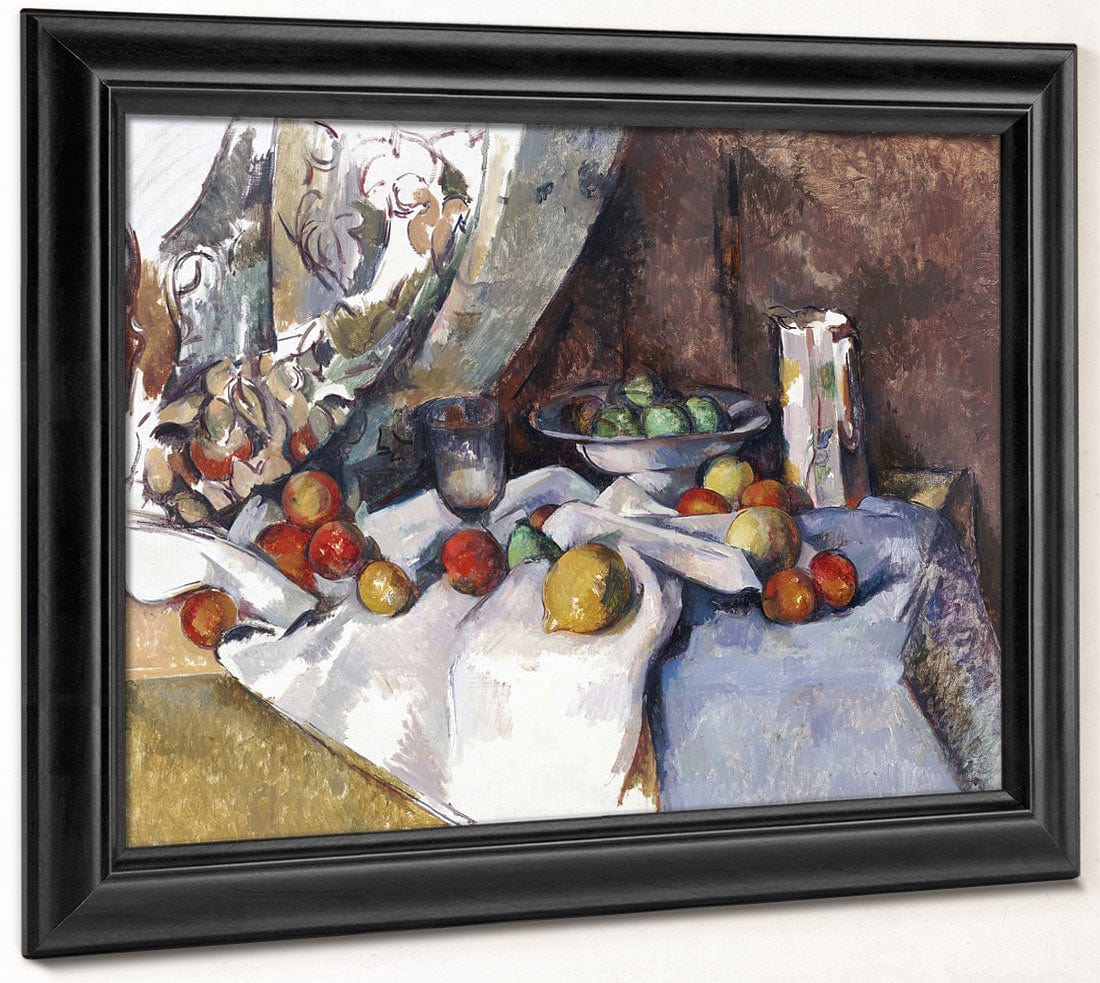 Still Life With Apples 1 By Paul Cezanne - Image 8