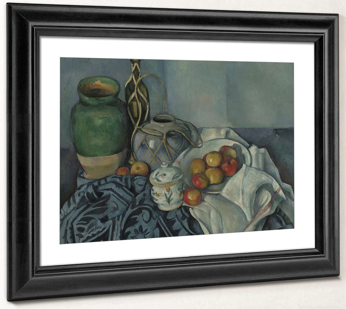 Still Life With Apples 2 By Paul Cezanne - Image 4