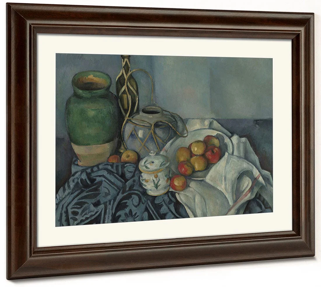 Still Life With Apples 2 By Paul Cezanne - Image 5