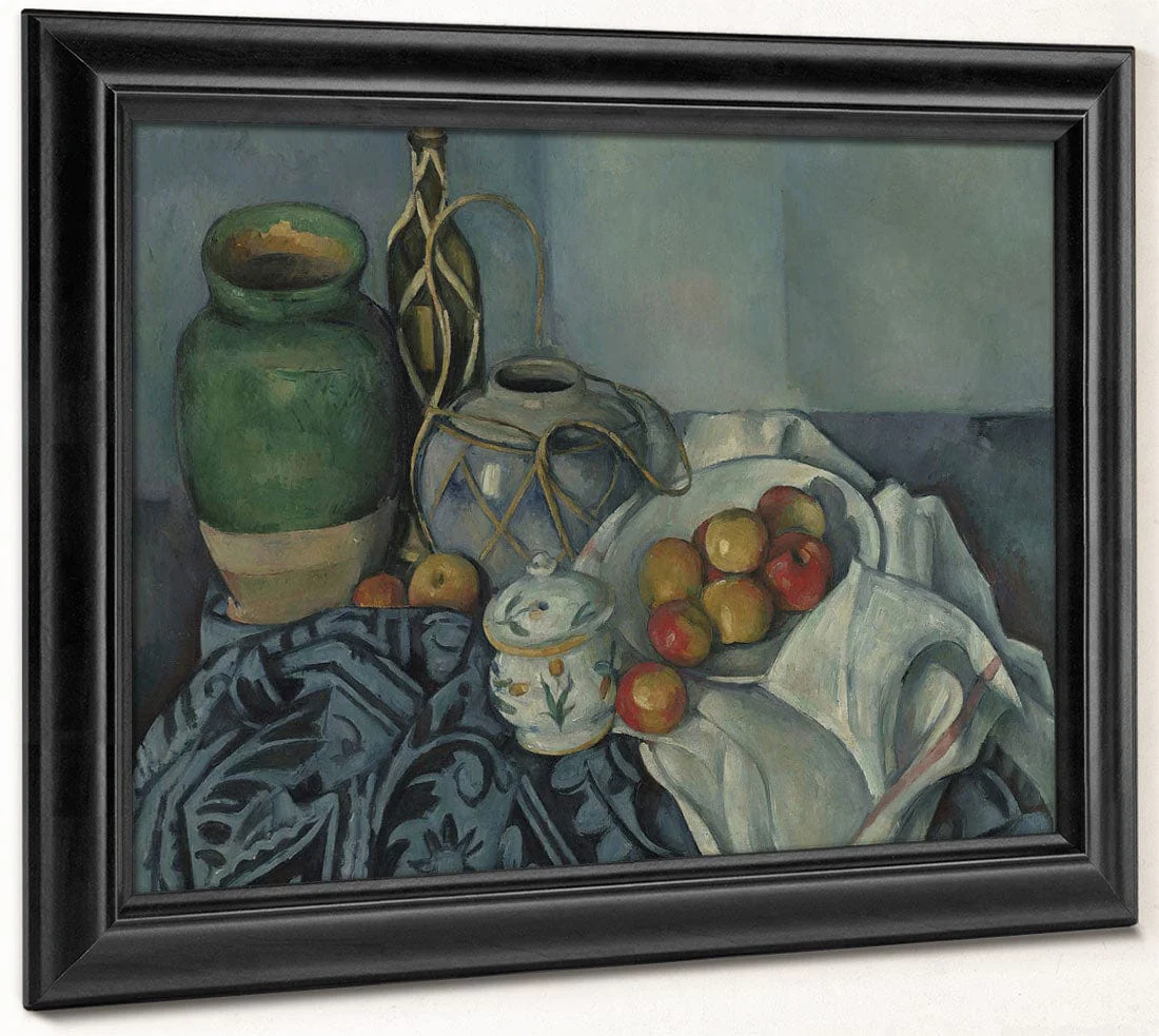 Still Life With Apples 2 By Paul Cezanne - Image 8