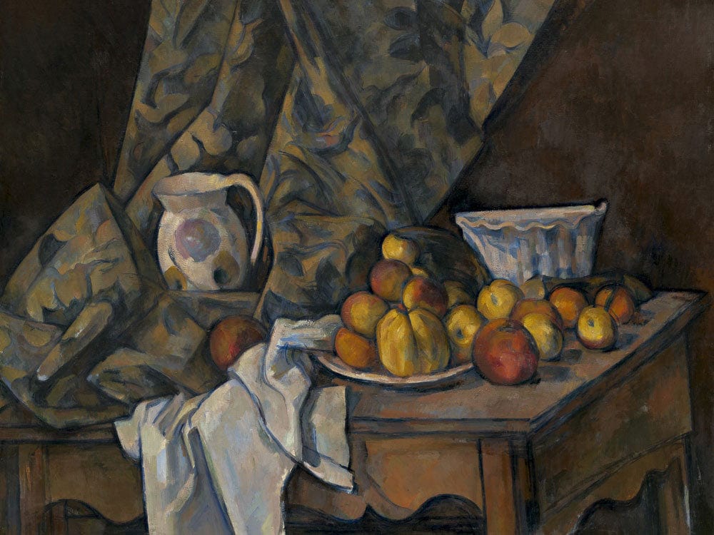 Still Life With Apples And Peaches By Paul Cezanne - Image 7