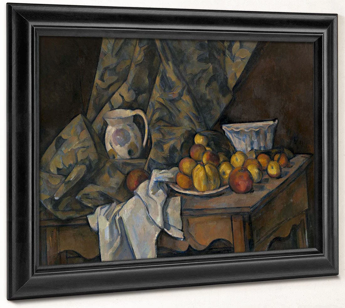 Still Life With Apples And Peaches By Paul Cezanne - Image 8