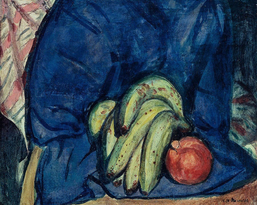 Still Life With Bananas And Pomegranate By Alfred Henry Maurer - Image 7