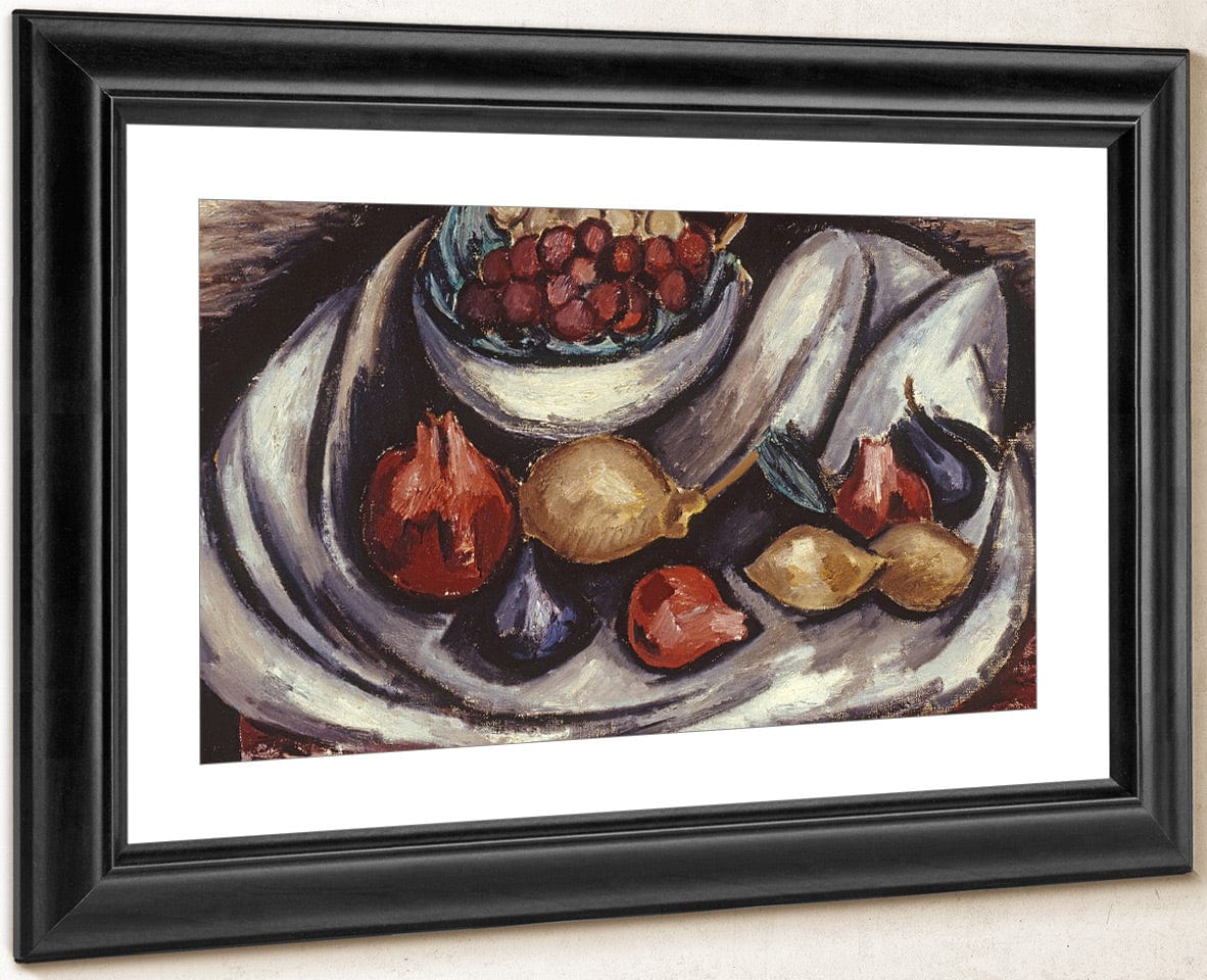 Still Life With Compote And Fruit By Marsden Hartley - Image 4