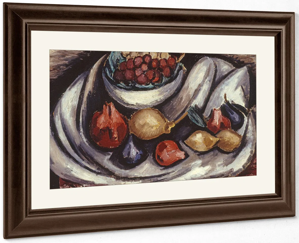 Still Life With Compote And Fruit By Marsden Hartley - Image 5
