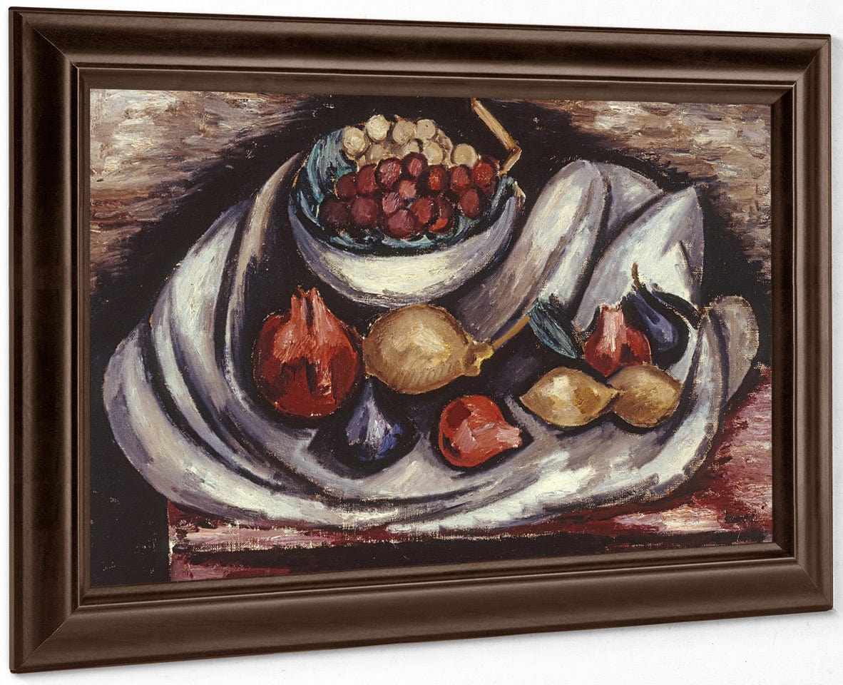 Still Life With Compote And Fruit By Marsden Hartley - Image 6