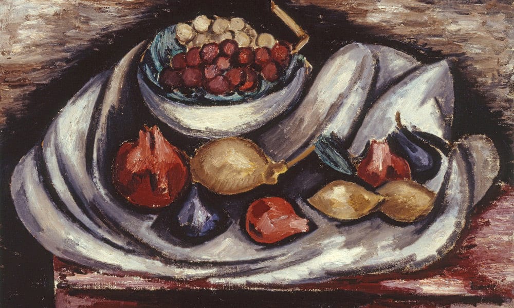 Still Life With Compote And Fruit By Marsden Hartley - Image 7