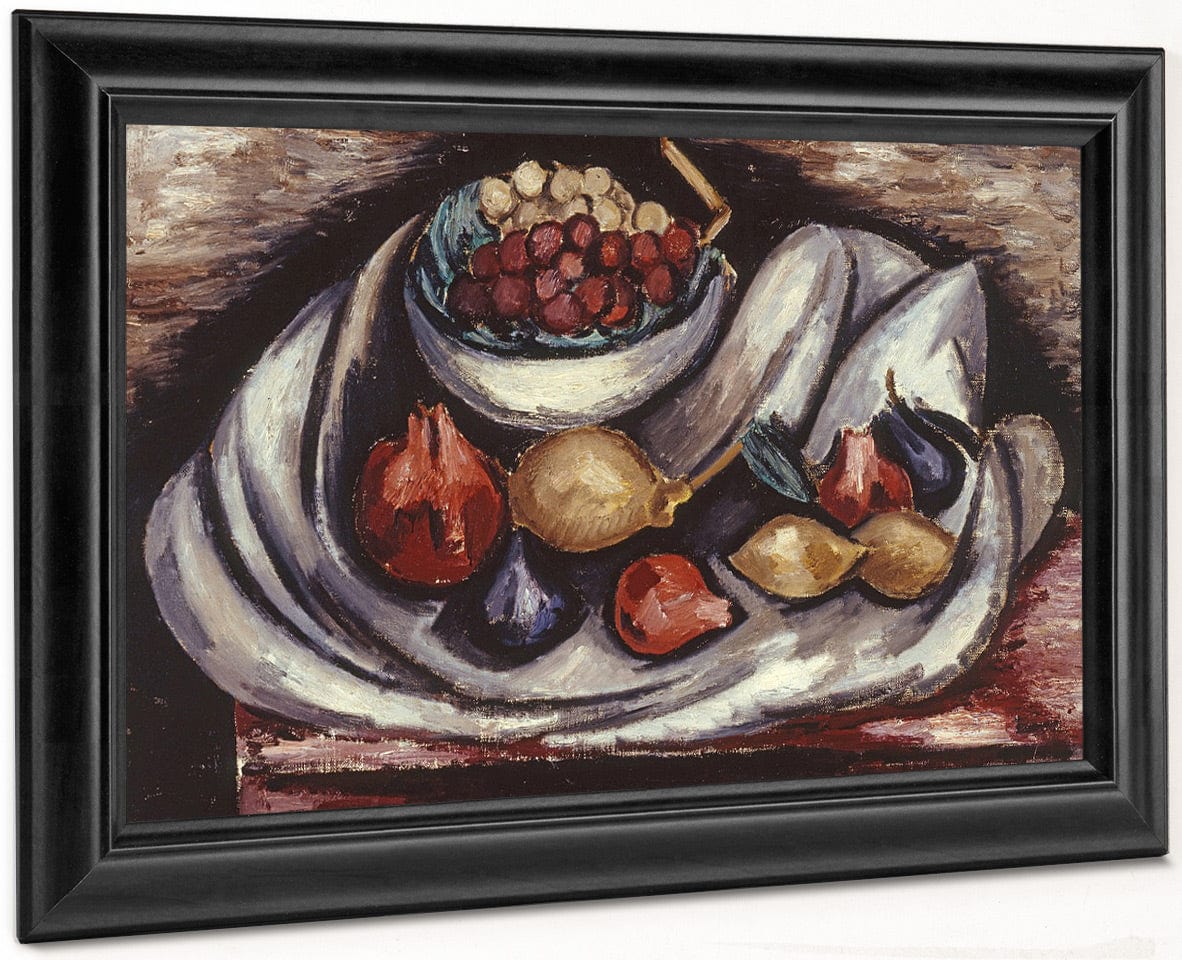 Still Life With Compote And Fruit By Marsden Hartley - Image 8