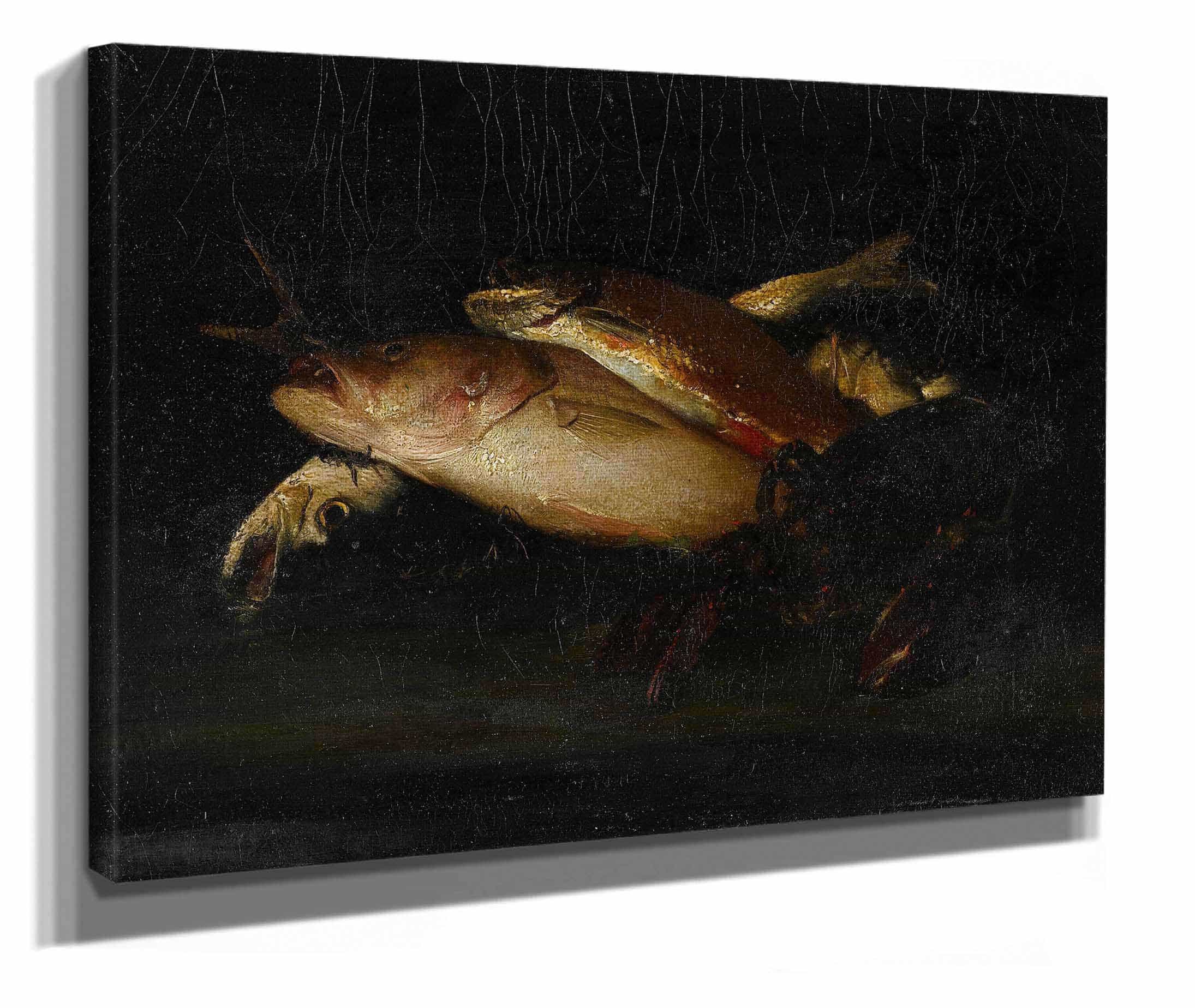 Still Life With Fish by William Merritt Chase - Image 2