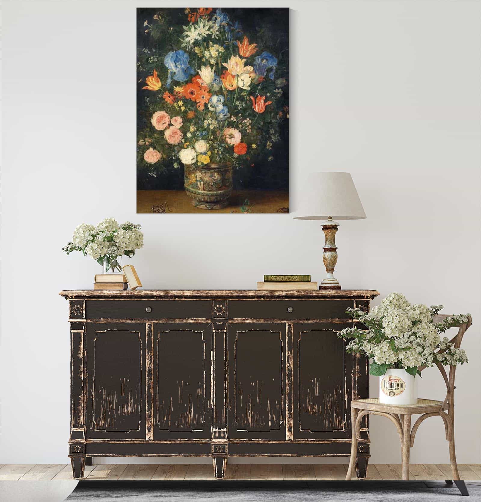 Still Life With Flowers And Insects by Jan Brueghel The Elder - Image 4