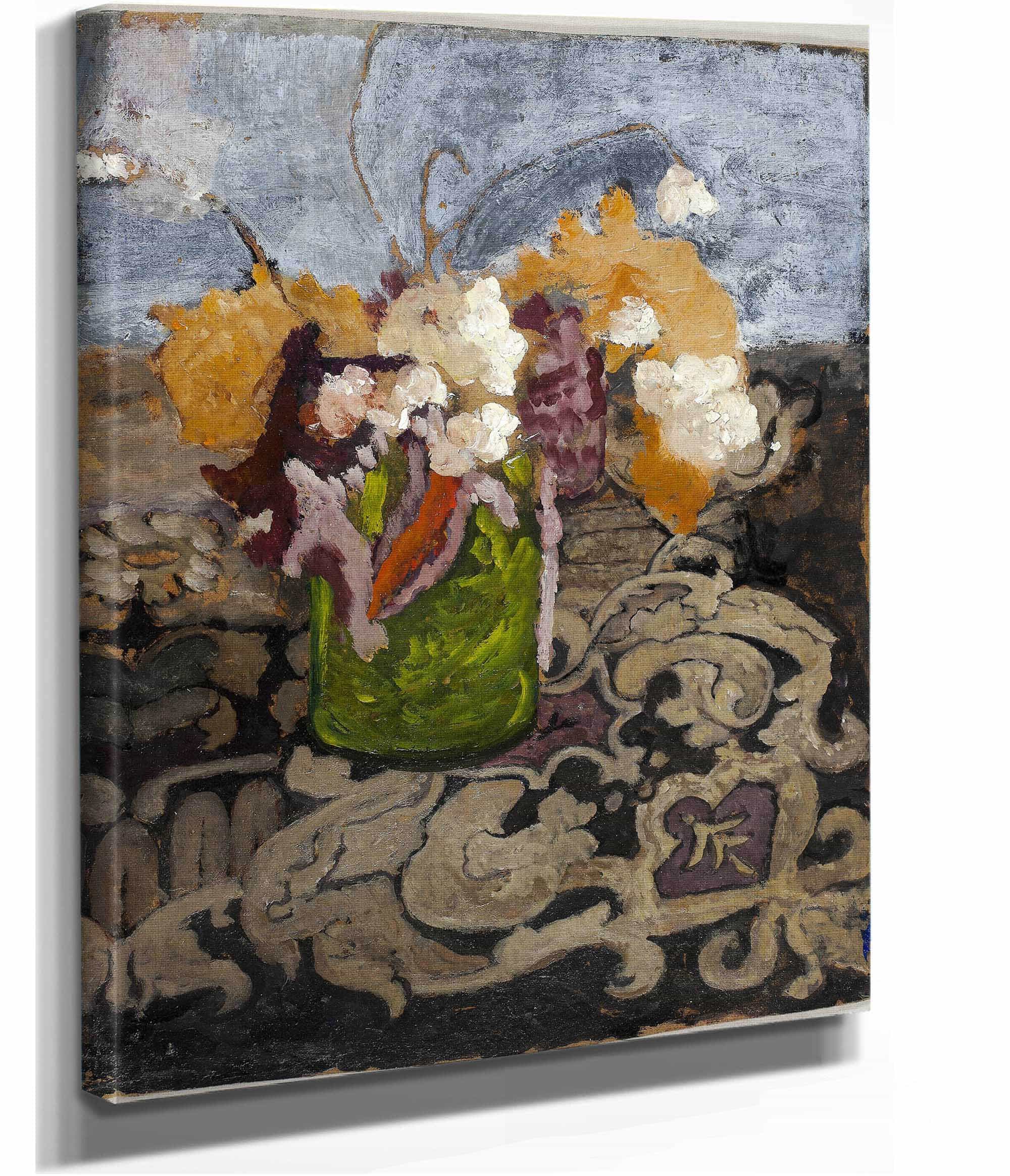 Still Life With Green Vase   by Paula Modersohn Becker - Image 2